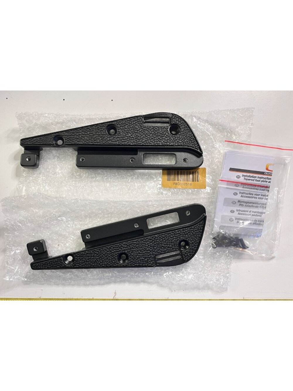 11" Pride Quantum Power Wheelchair Footplate Width Extension RIG152518